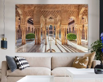 The Alhambra of Granada by Manjik Pictures