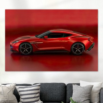 Aston Martin Vanquish Zagato, British sports car