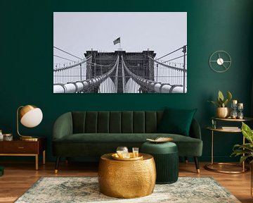 Le pont de Brooklyn à New York sur Marcel Kerdijk