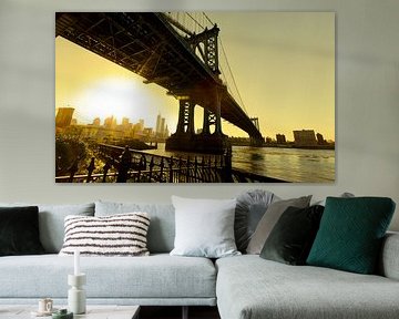 Manhattan-Brücke New York City von Marcel Kerdijk