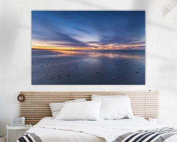 Sonnenuntergang am Strand von Ameland von Marcel Kerdijk