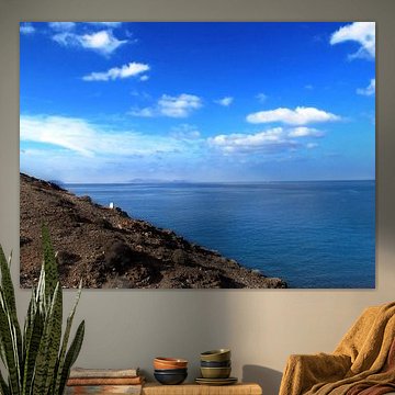 viewing the cliffs and a the sea