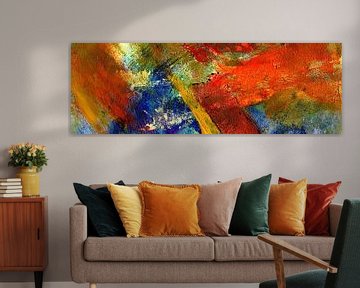 Abstract painting  by Claudia Gründler