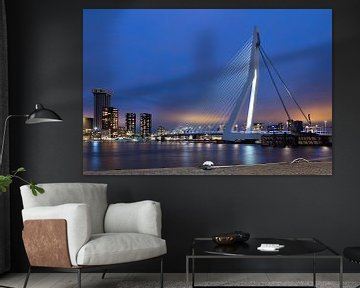 Skyline Rotterdam van Mark Bolijn