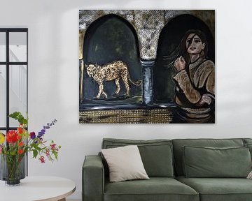 Cheetah Marrakesh van Marielistic-Art.com
