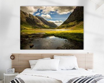 Glencoe Valley, Schotland van Kim Claessen