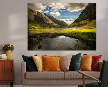 Glencoe-Tal, Schottland von Kim Claessen