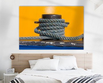 Blue, yellow & rope van Hillebrand Breuker