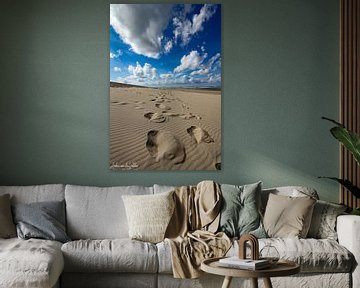 Strand Katwijk aan Zee van Amber van der Velden