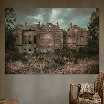 les ruines du château du corbeau sur Olivier Photography