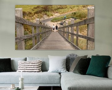 Traversée de plage à Walcheren sur Percy's fotografie