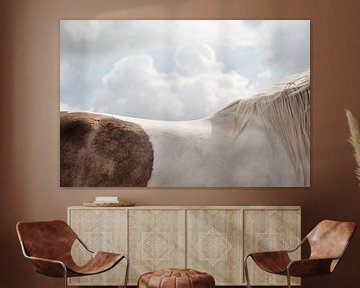 Landschaft mit Pferd von Everards Photography