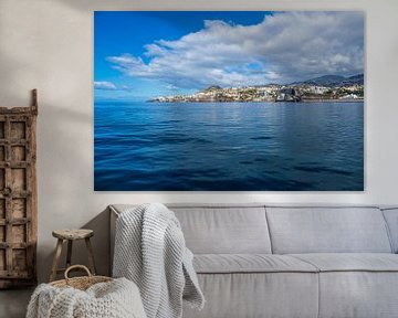 Blick auf die Stadt Funchal auf der Insel Madeira von Rico Ködder