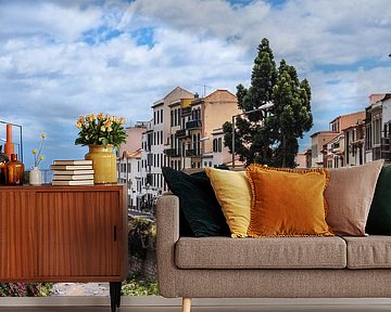 Blick auf die Stadt Funchal auf der Insel Madeira by Rico Ködder