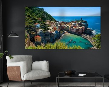 Vernazza von oben von Roy Poots