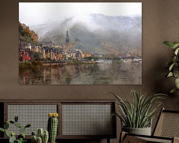 Moselle promenade Cochem by gea strucks