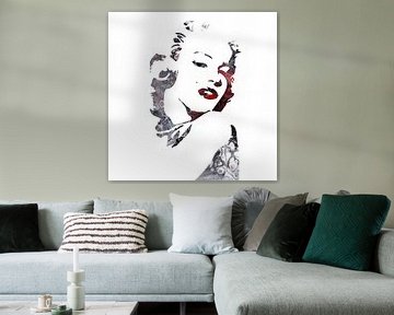 Marilyn Monroe II van Vitalij Skacidub
