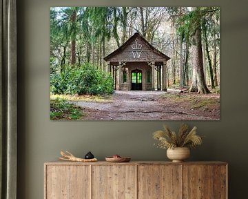 Het huisje in het bos van Henrico Fotografie