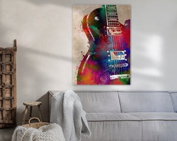 Gitaar 23 muziekkunst #gitaar #muziek van JBJart Justyna Jaszke