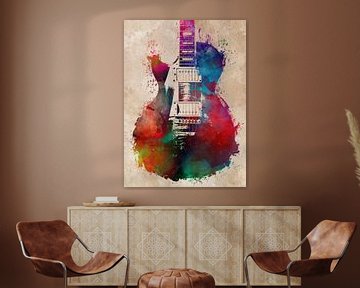 Guitar 26 music art #guitar #music by JBJart Justyna Jaszke