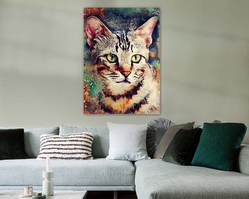 kat 14 dieren kunst #cat #cats #kitten #