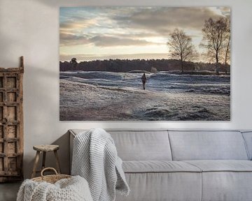 Winter at estate Heidestein Bornia in Driebergen Zeist by Peter Haastrecht, van