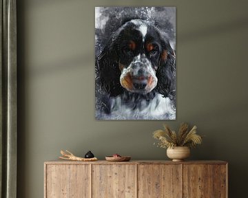 Hund 9 Tiere Kunst #Hund #Hunde von JBJart Justyna Jaszke