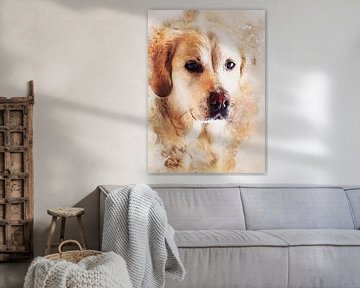 Hund 10 Tiere Kunst #Hund #Hunde von JBJart Justyna Jaszke