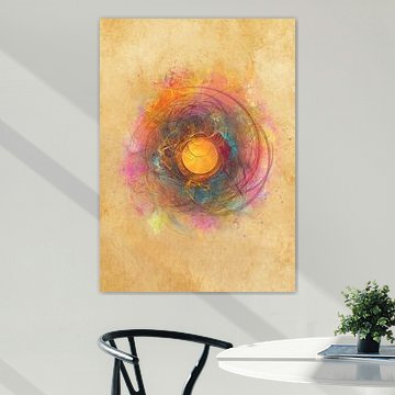 Fraktale abstrakte Kunst Sonne #Fraktale #Abstrakt