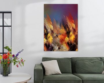 Fraktale abstrakte Kunst Wald #Fraktale #Abstrakt von JBJart Justyna Jaszke