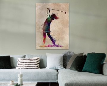 Golf player 3 sport #golf #sport by JBJart Justyna Jaszke