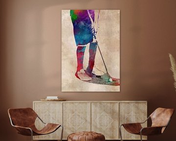 Golf player 7 sport #golf #sport by JBJart Justyna Jaszke