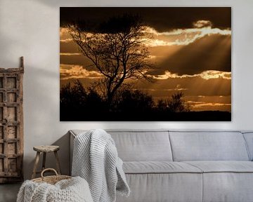 Zonsondergang by Dennis Claessens