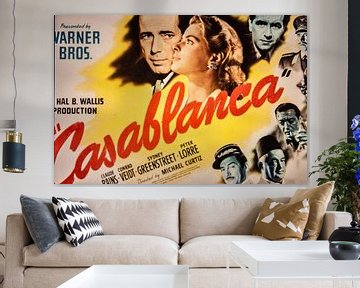 Casablanca Filmplakat von Brian Morgan