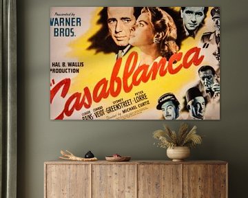 Casablanca Filmposter van Brian Morgan
