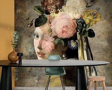 Meisje met de Parel - The Metallic Edition (gezien bij vtwonen) van Marja van den Hurk