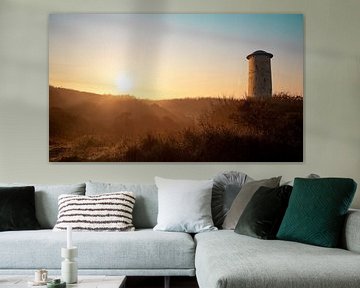 Watertoren Domburg bij ochtendlicht van Percy's fotografie