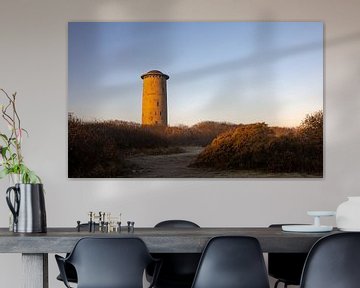 Watertoren Domburg bij ochtendlicht 2 van Percy's fotografie
