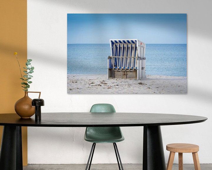 Beispiel: Strandkorb am Meer von Martin Wasilewski