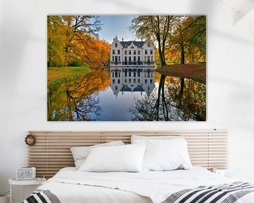 Kasteel Staverden in de herfst van Fotografie Ronald