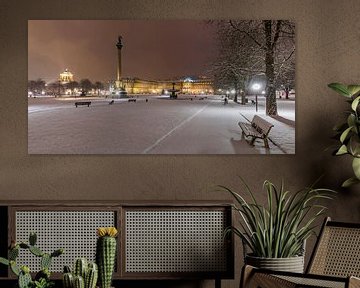 Winter in Stuttgart by Werner Dieterich