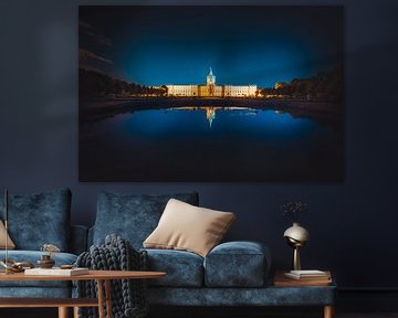 Paleis Charlottenburg bij nacht van Skyze Photography by André Stein