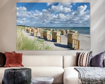 Strandleben auf Fehmarn von Peter Eckert