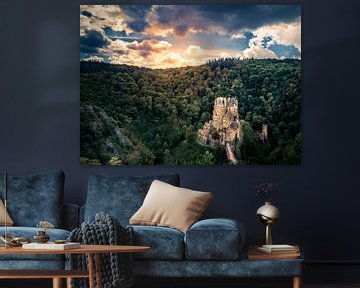 die Burg Eltz im Sonnenschein von Marc-Sven Kirsch