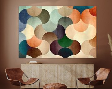 Mosaic of Circles no. 1 by Adriano Oliveira