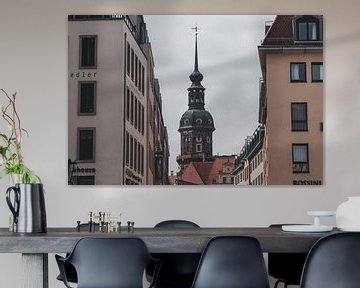 Uitzicht door Dresden van Marc-Sven Kirsch
