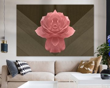 Roze roos van Corina Scheepers-de Mooij