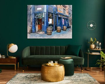 Dublin watercolor art #Dublin