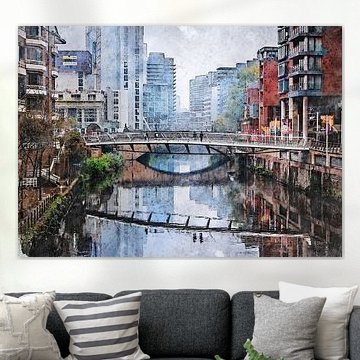 Manchester watercolor art #Manchester