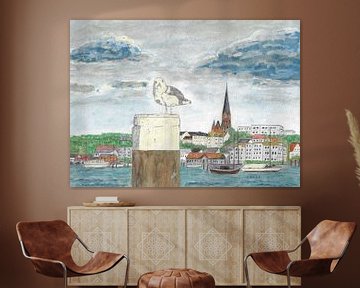 Flensburg harbour tip by Sandra Steinke